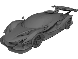 Gumpert Apollo Intensa Emozione (2019) 3D Model