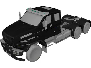 Ural Next Neo 6x4 Truck 3D Model