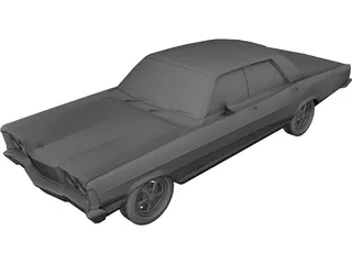 Ford Landau (1980) 3D Model