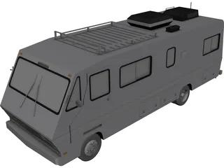 Fleetwood RV Motorhome 3D Model