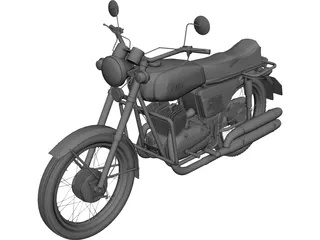 Jawa 350-634 (1978) 3D Model