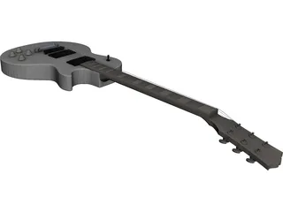Gibson Les Paul CAD 3D Model