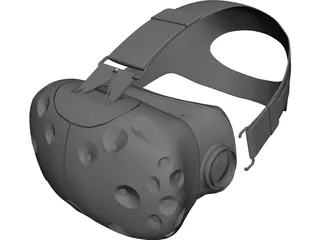 HTC Vive CAD 3D Model