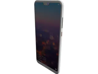 Huawei P20 Pro 3D Model