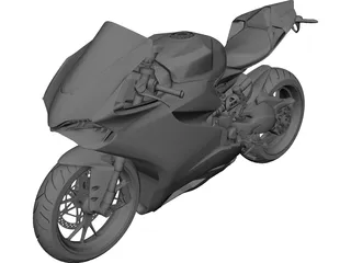 Ducati Panigale 1299 3D Model