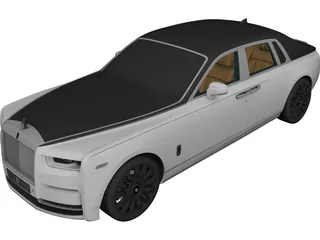 Rolls-Royce Phantom (2018) 3D Model