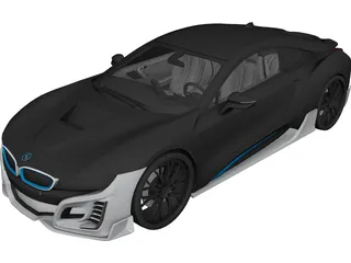 BMW i8 (2015) 3D Model