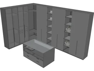 Closet 3D Model