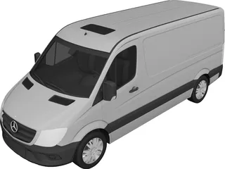 Mercedes-Benz Sprinter (2013) 3D Model