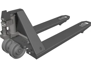 Trans-Pallet CAD 3D Model
