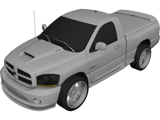 Dodge Ram 1500 SRT10 [Tuned] (2013) 3D Model