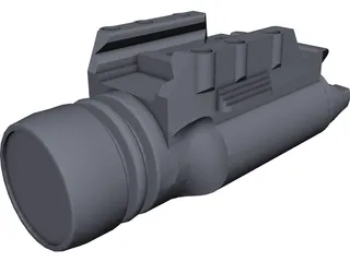 Surefire x200 Light 3D Model