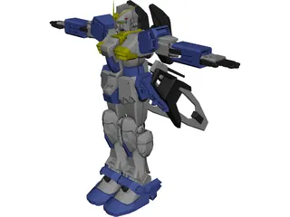 RX-78GP03S Gundam Dendrobium Stamen 3D Model