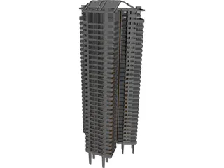 Skyscraper 3D Model