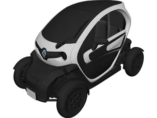 Renault Twizy ZE (2012) 3D Model