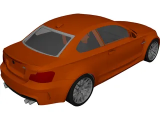 BMW 1M Coupe 3D Model