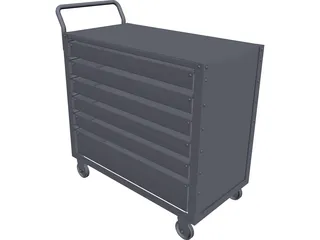 Tool Box 3D Model