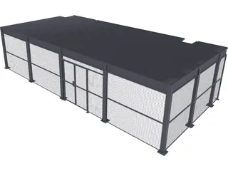 Storage Room Mezzanine 3D Model