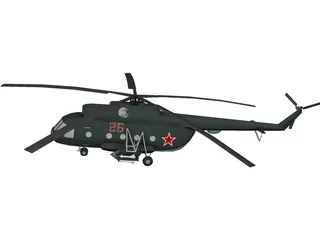 Mil Mi-17 3D Model