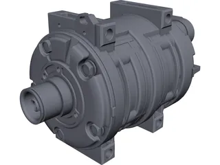 Compressor CAD 3D Model