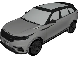 Range Rover Velar (2018) 3D Model