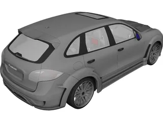 Porsche Cayenne Turbo Hamann (2010) 3D Model