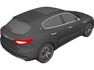 Maserati Levante S Q4 GranSport (2019) 3D Model