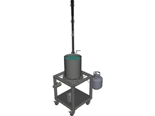 BIAB 5 Gallon CAD 3D Model