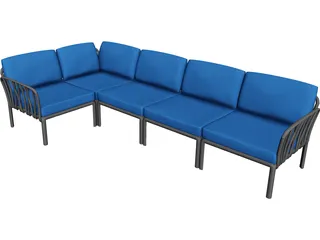 Sofa 3D Model