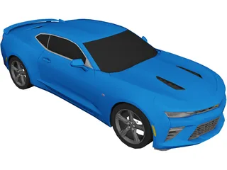 Chevrolet Camaro SS (2016) 3D Model