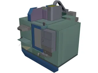 Haas DM2 CAD 3D Model