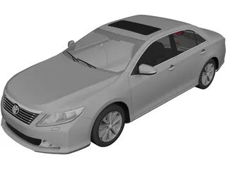 Toyota Camry (2012) 3D Model