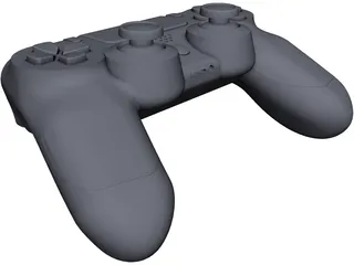 PS4 Controller 3D Model