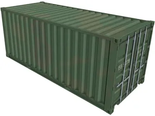 Shipping Container 3D Model