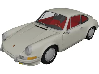 Porsche 911 (1964) 3D Model