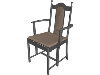 Chair Diner 3D Model