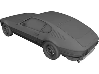 Volkswagen SP2 (1975) 3D Model