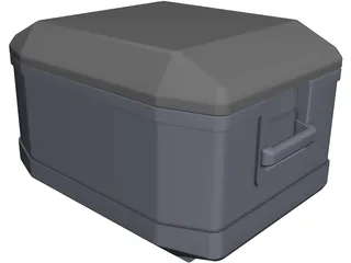 Hepco-Becker Xplorer 45 Topcase CAD 3D Model