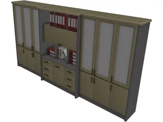 Cupboard 3D Model