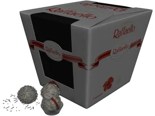 Ferrero Raffaello 3D Model