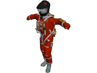 Astronaut 3D Model