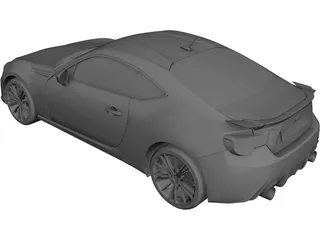 Subaru BRZ 3D Model