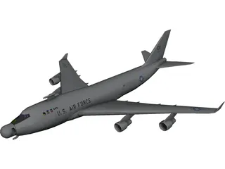 Boeing Airborne Laser YAL-1 3D Model
