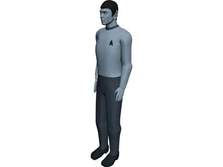 Spock 3D Model