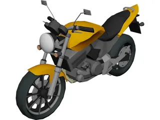 Honda Hornet 3D Model