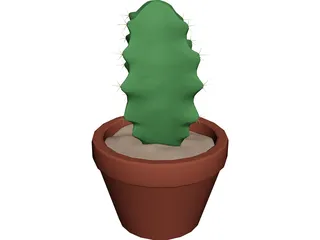 Cactus 3D Model