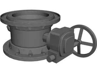 Wasser Valve 3D Model