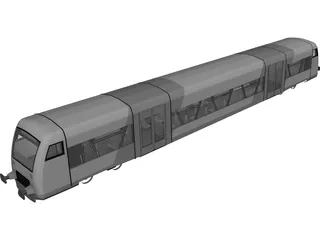 Regio Shuttle 3D Model