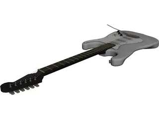 Fender Guitar 3D Model