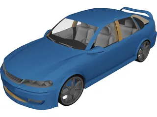 Vauxhall Vectra [Tuned] (1999) 3D Model